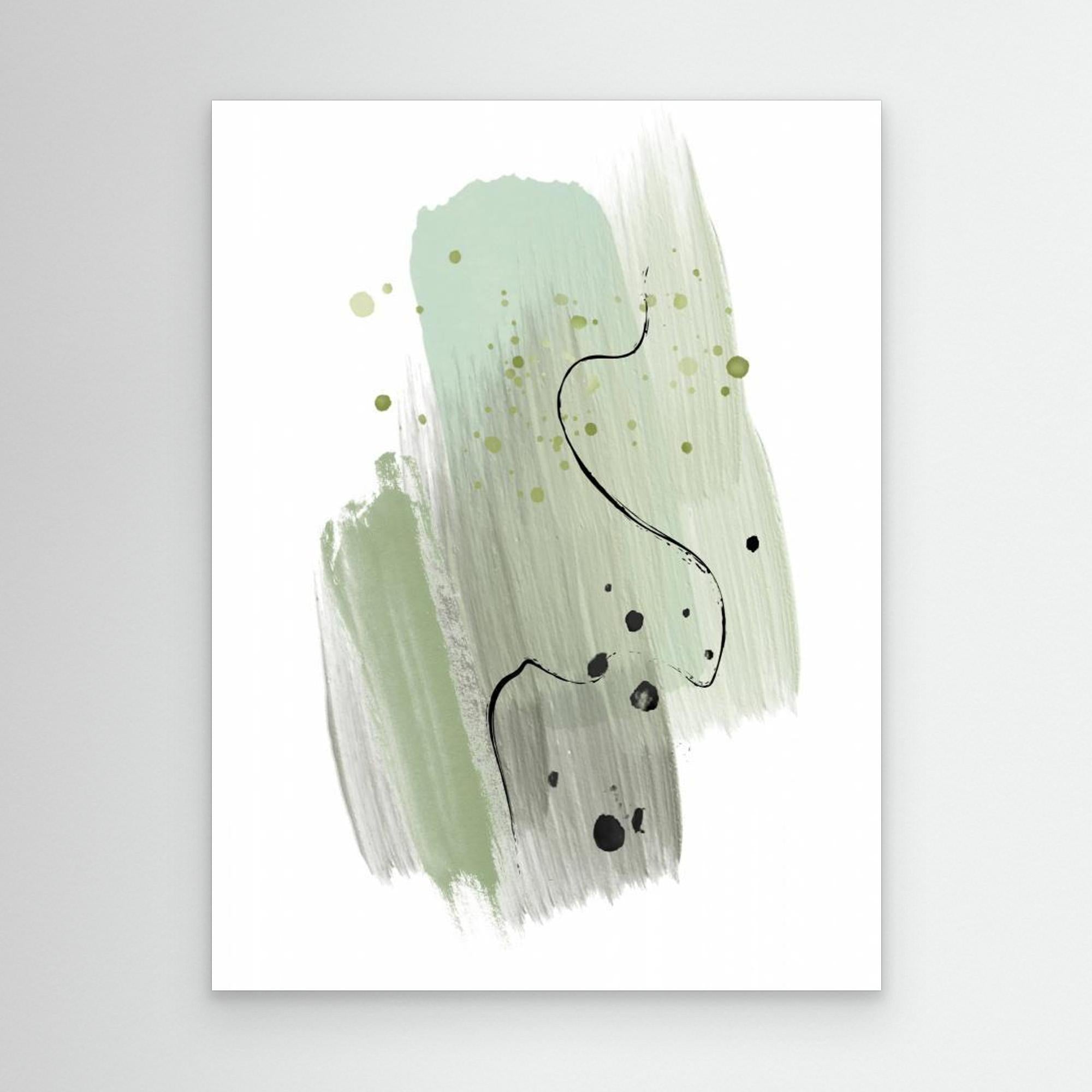 Planet Green and Black