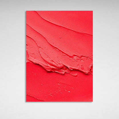 Red paint  Canvas Wall Art Print