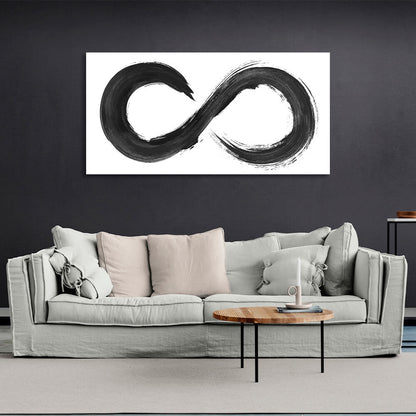 Infinity sign Canvas Wall Art Print