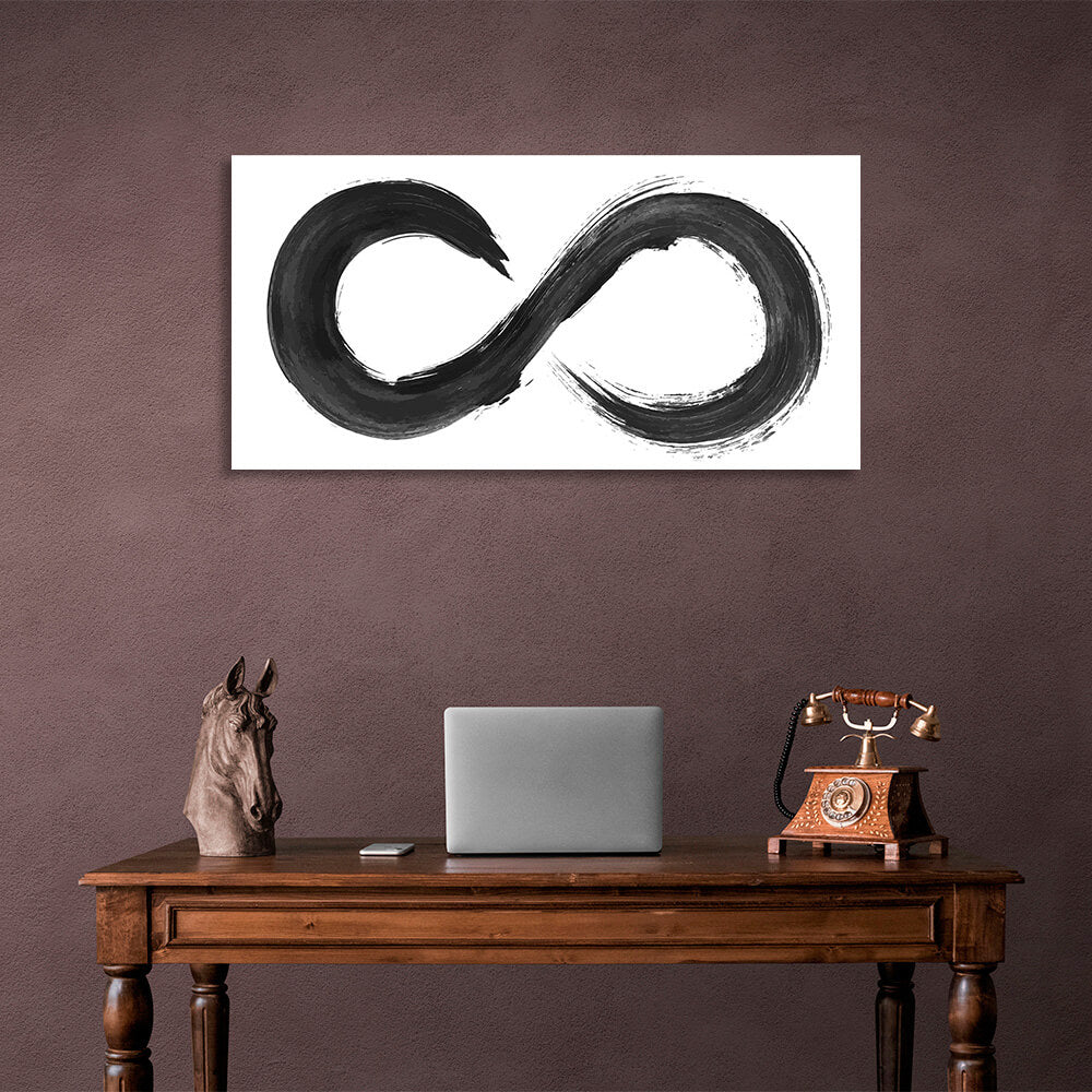 Infinity sign Canvas Wall Art Print