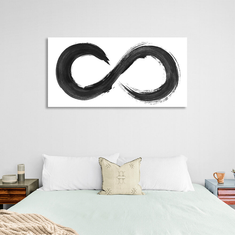 Infinity sign Canvas Wall Art Print