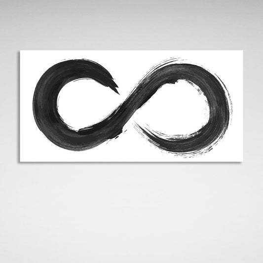 Infinity sign Canvas Wall Art Print