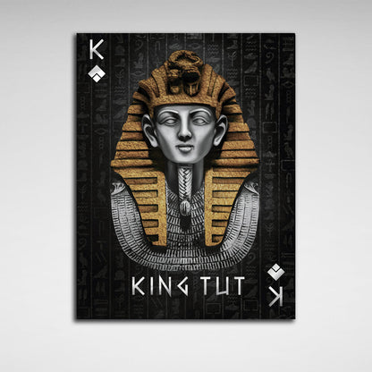 King Tutankhamun Canvas Wall Art Print