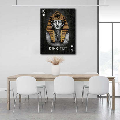 King Tutankhamun Canvas Wall Art Print