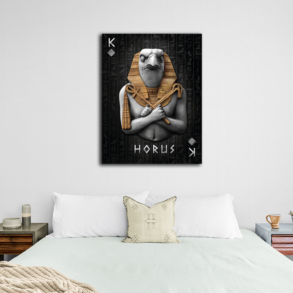 Horus Canvas Wall Art Print