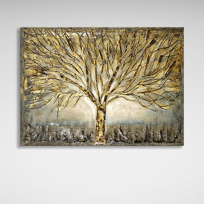 Reproduction of the golden tree Canvas Wall Art Print