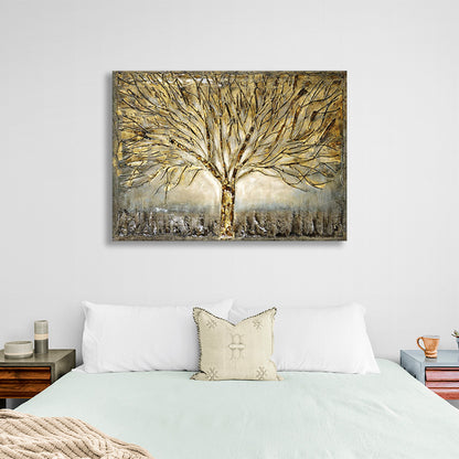 Reproduction of the golden tree Canvas Wall Art Print