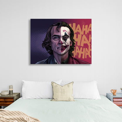 Joker Canvas Wall Art Print