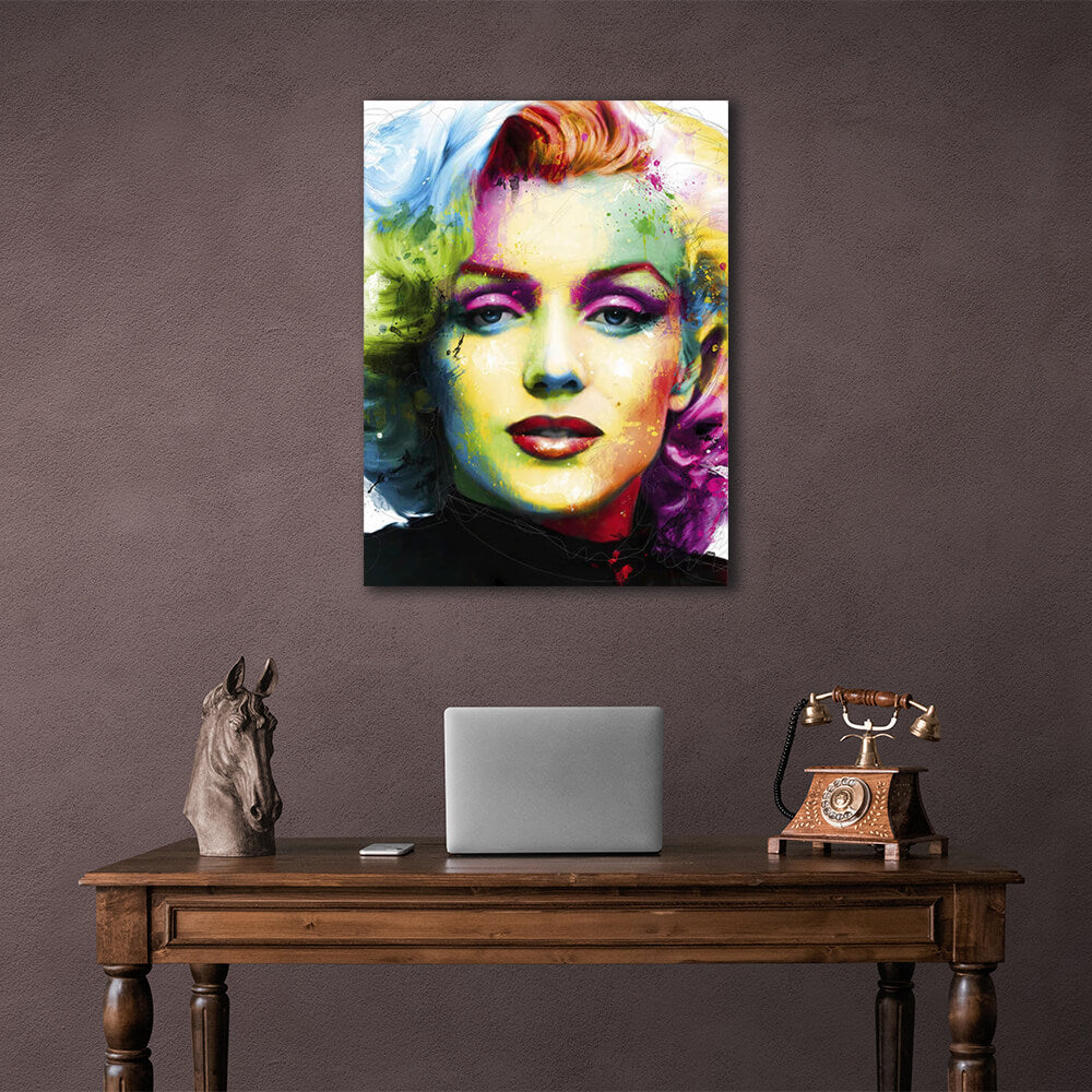 Merelyn Monroe Canvas Wall Art Print