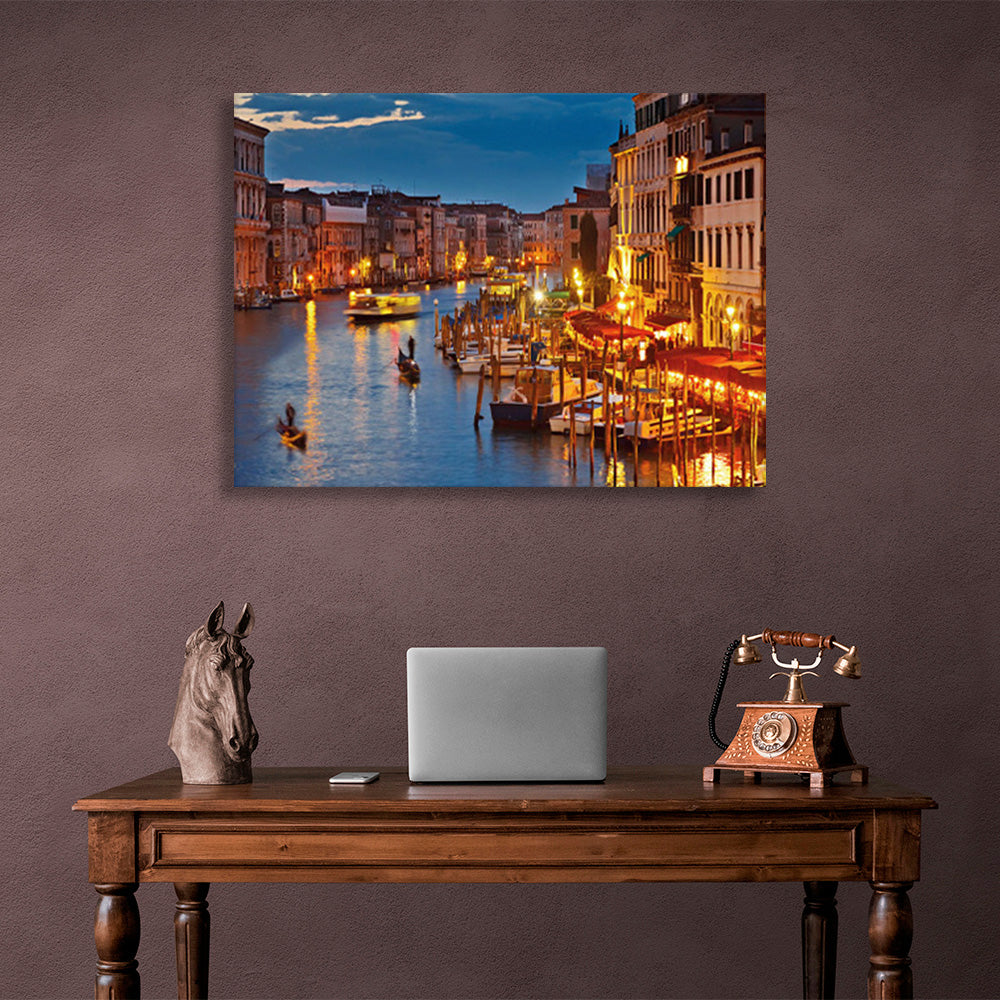 Magnificent Venice Canvas Wall Art Print