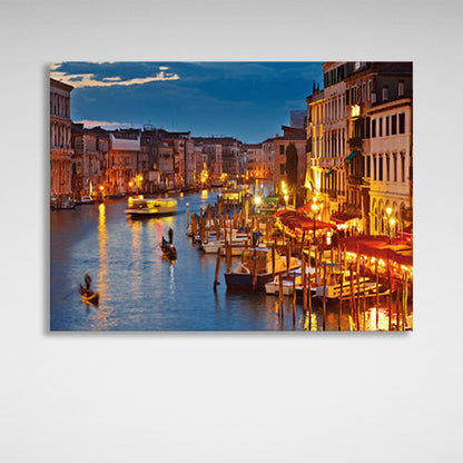 Magnificent Venice Canvas Wall Art Print