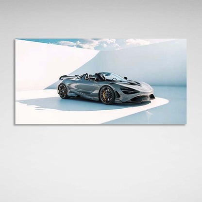 Canvas Wall Art Print Car McLaren 765LT Spider