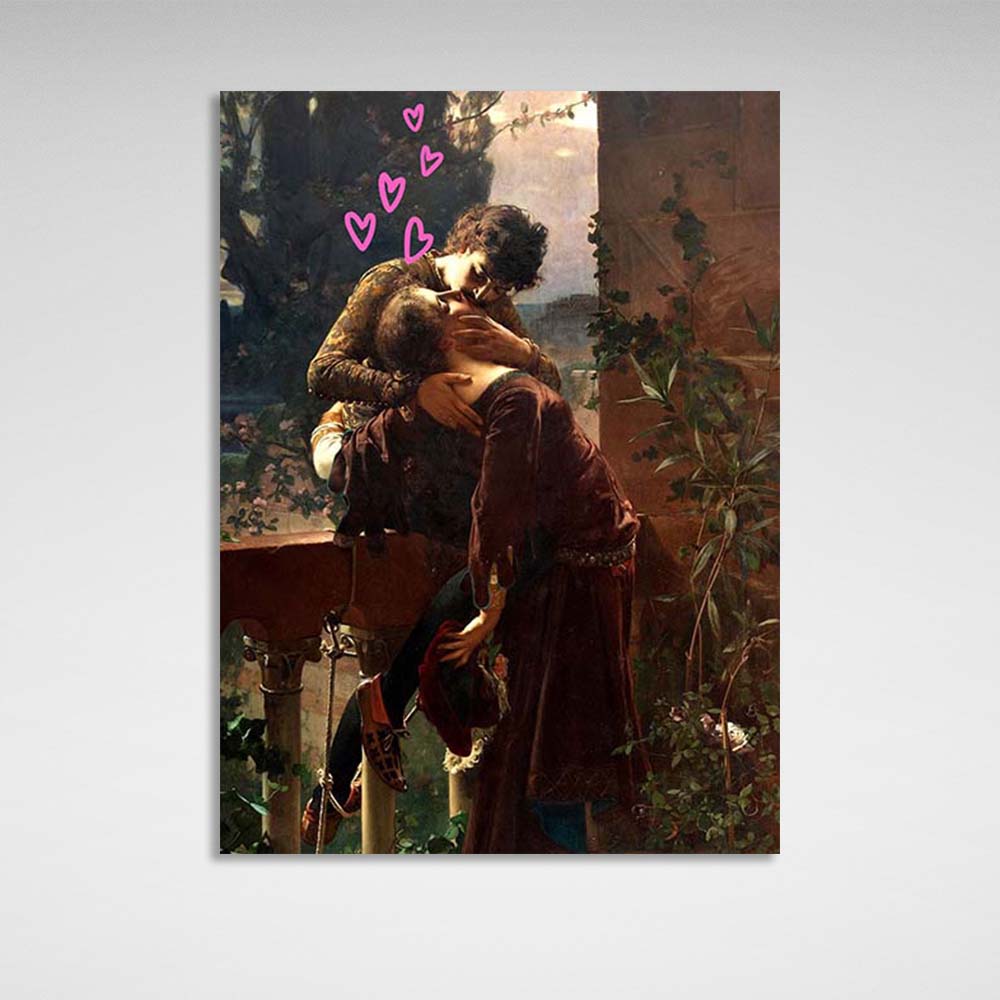 Canvas Wall Art Print Romeo and Juliet