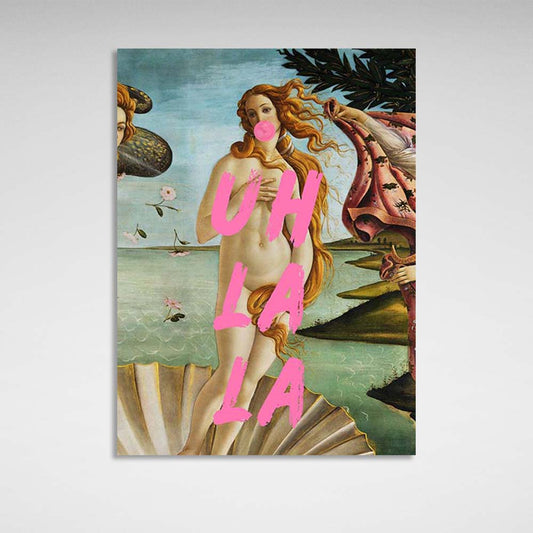 Canvas Wall Art Print Birth of Venus. Uh, la-la