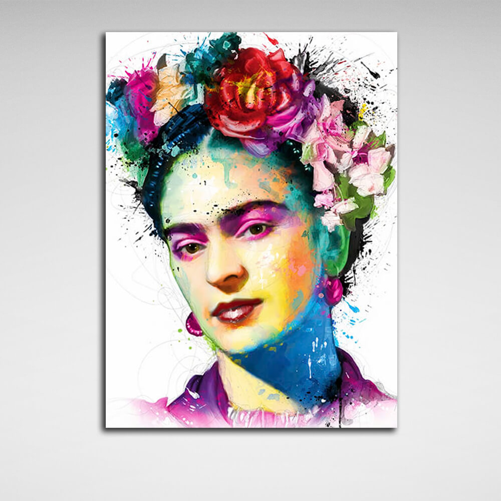 Frida Khalo Canvas Wall Art Print