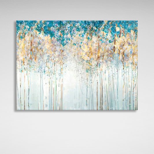 Abstraction in pastel colors Abstraction Canvas Wall Art Print