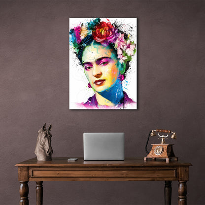 Frida Khalo Canvas Wall Art Print