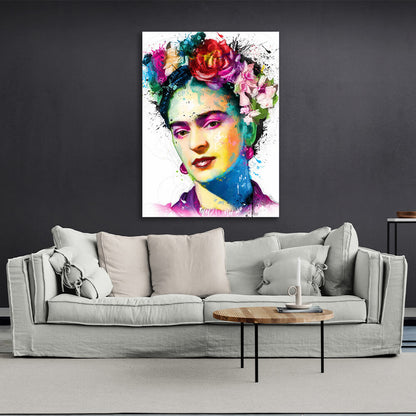 Frida Khalo Canvas Wall Art Print