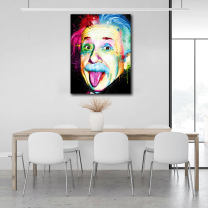 Einstein Canvas Wall Art Print