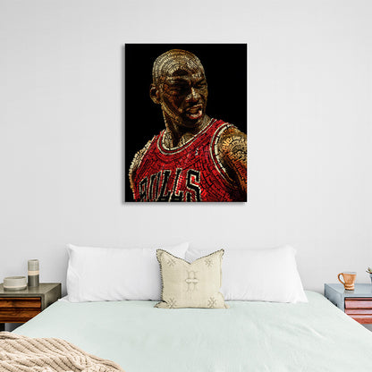 Michael Jordan Canvas Wall Art Print