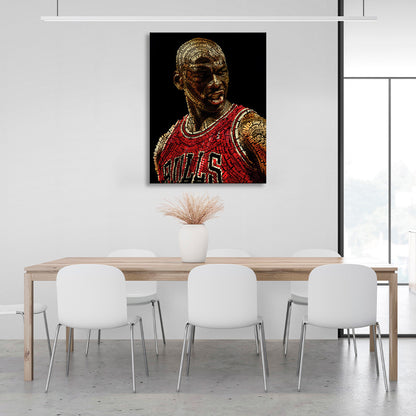 Michael Jordan Canvas Wall Art Print