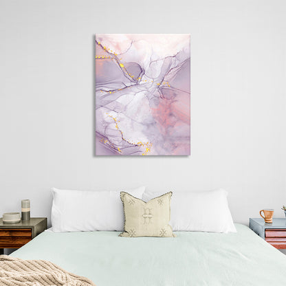 Abstraction in pastel colors Abstraction Canvas Wall Art Print