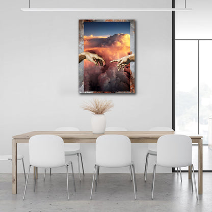 For home Michelangelo Canvas Wall Art Print