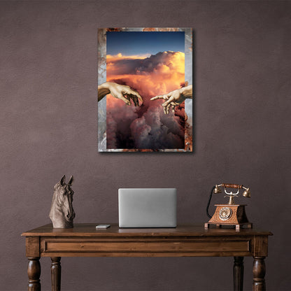 For home Michelangelo Canvas Wall Art Print