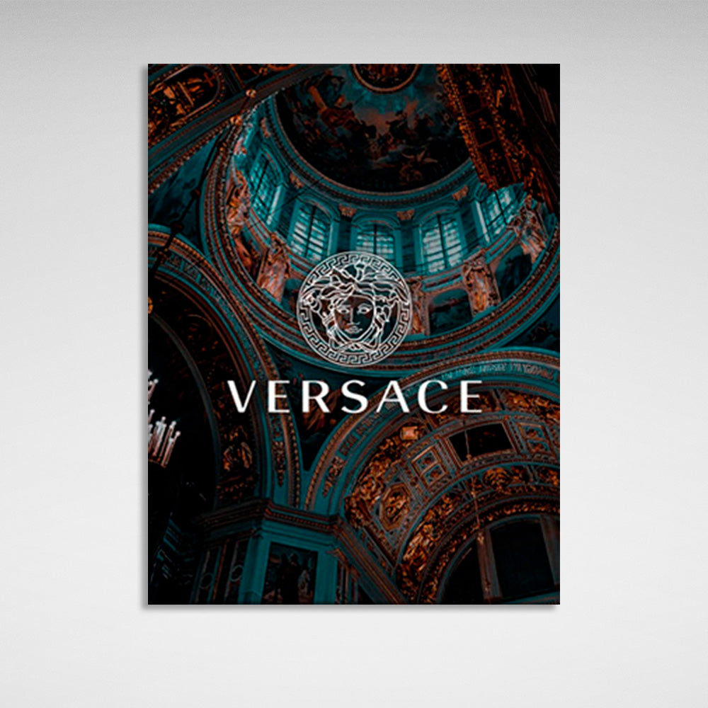 A shrine to VERSACE Canvas Wall Art Print