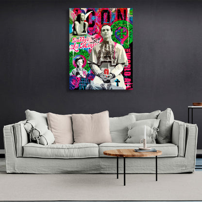 Contemporary art Canvas Wall Art Print