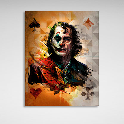 Joker cards Canvas Wall Art Print