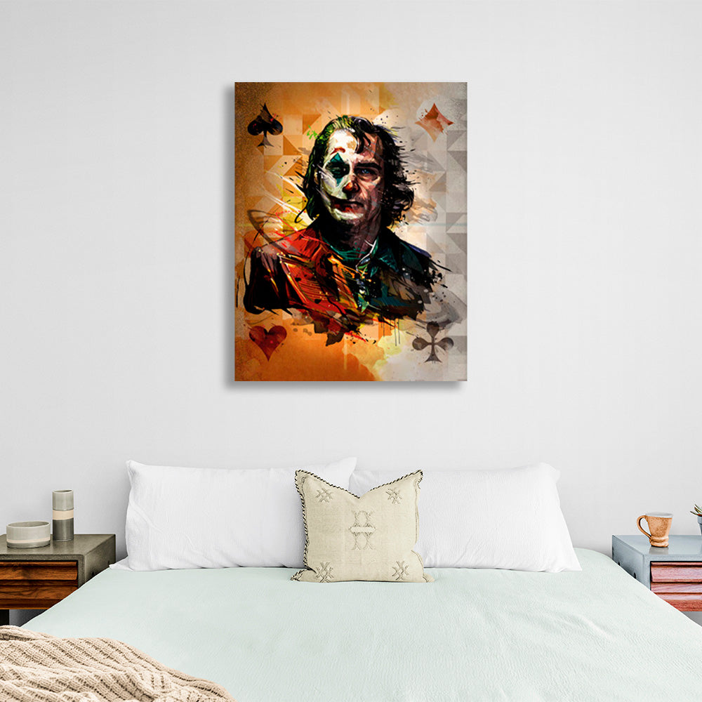 Joker cards Canvas Wall Art Print