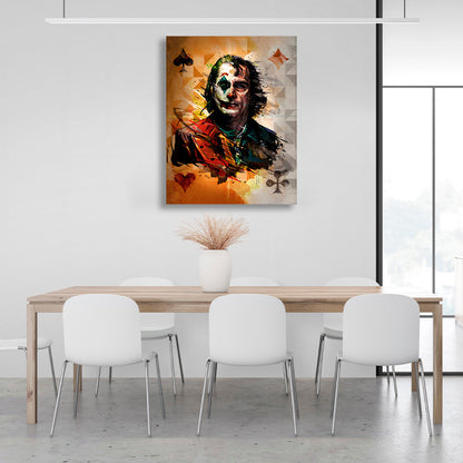 Joker cards Canvas Wall Art Print