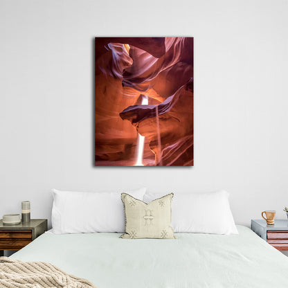 Canyon light Canvas Wall Art Print