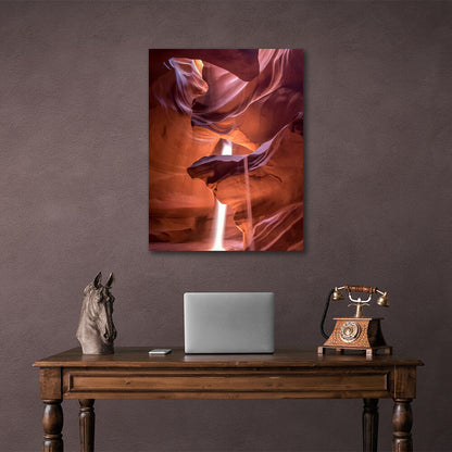 Canyon light Canvas Wall Art Print