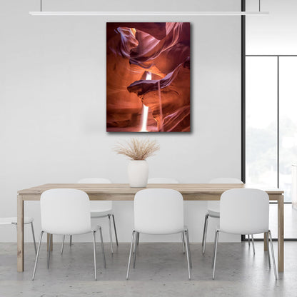 Canyon light Canvas Wall Art Print