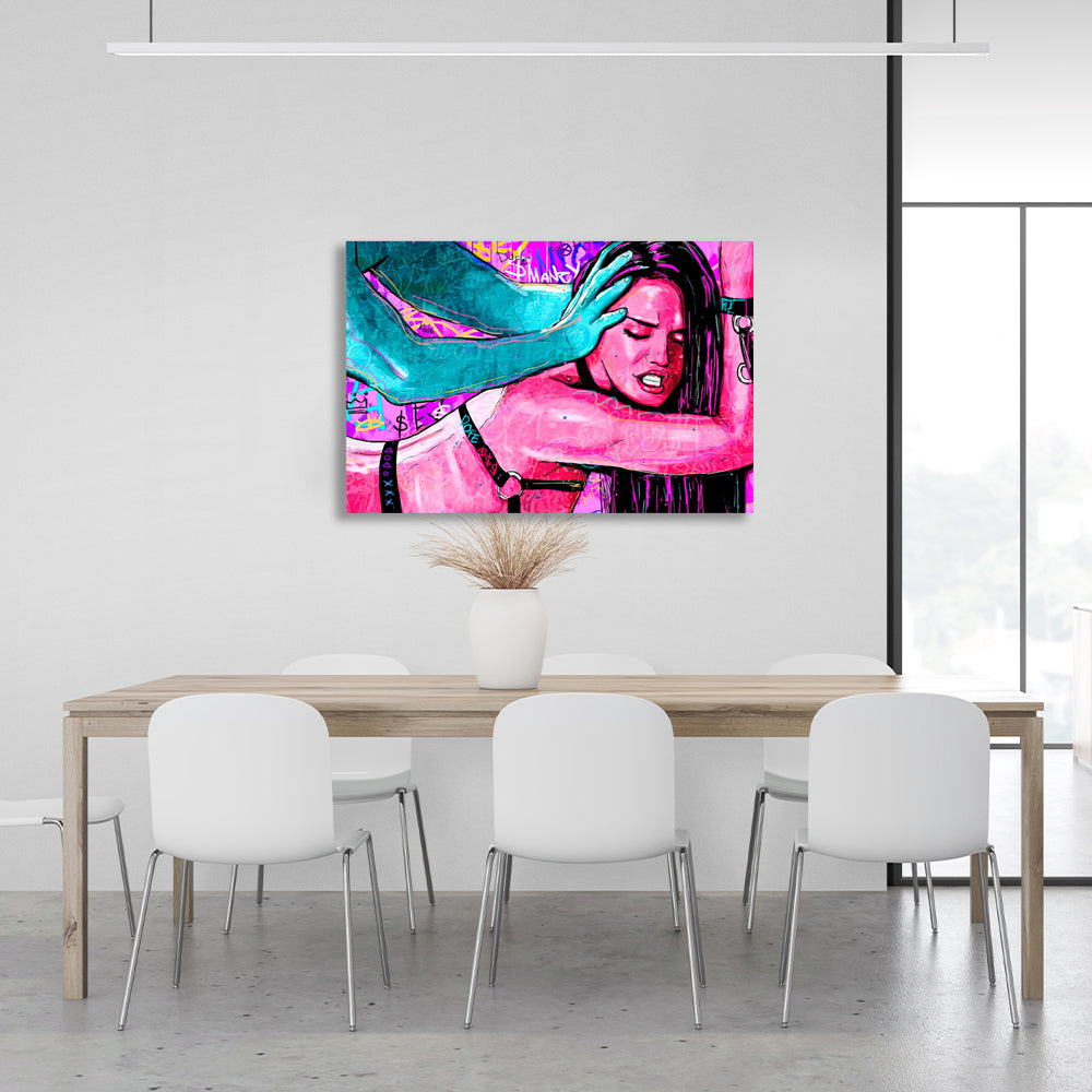 Man and woman Canvas Wall Art Print For Bedroom