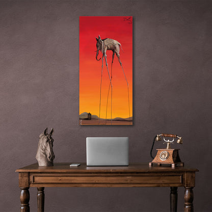 Reproduction Elephants Salvador Dali Reproduction Canvas Wall Art Print