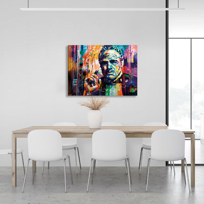 The Godfather of graffiti Canvas Wall Art Print