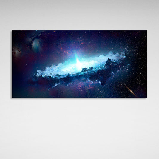 Space Black Hole Canvas Wall Art Print