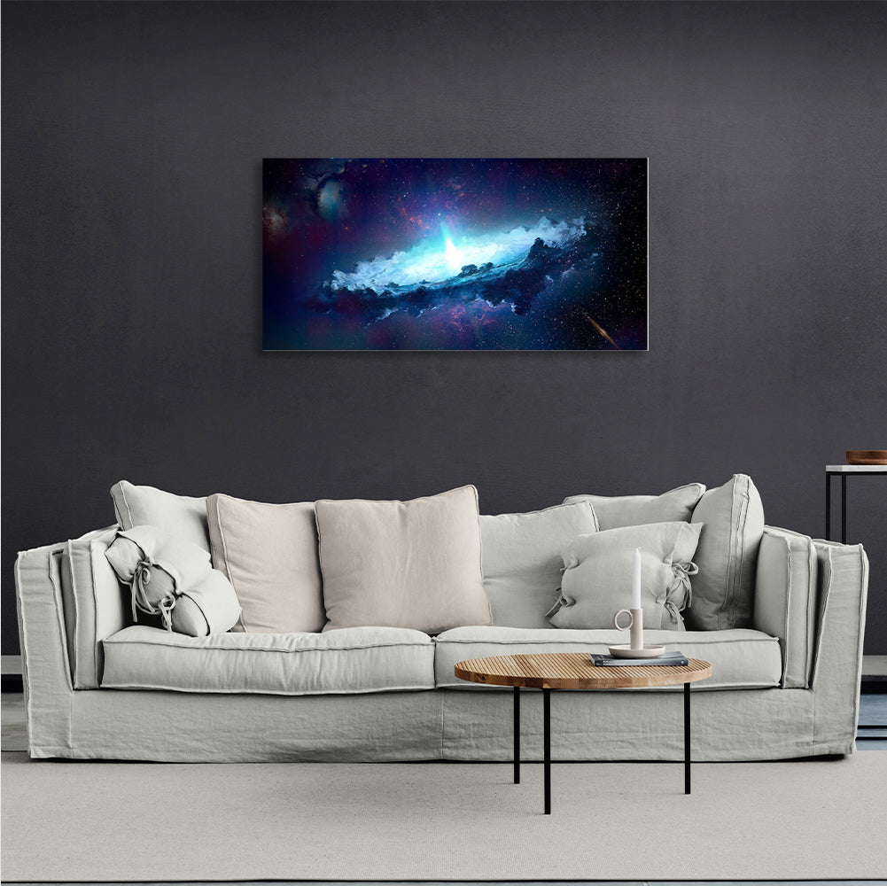 Space Black Hole Canvas Wall Art Print