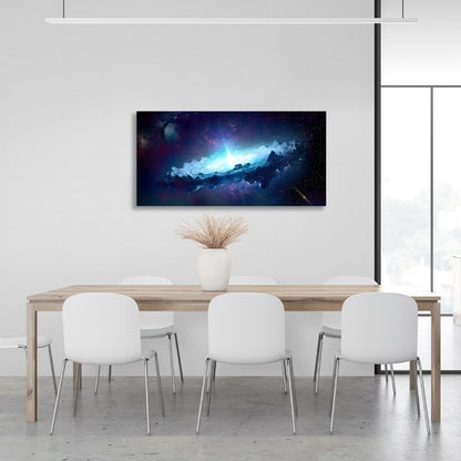 Space Black Hole Canvas Wall Art Print