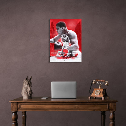 Boxer Muhammad Ali Canvas Wall Art Print