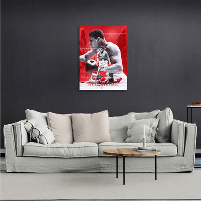 Boxer Muhammad Ali Canvas Wall Art Print