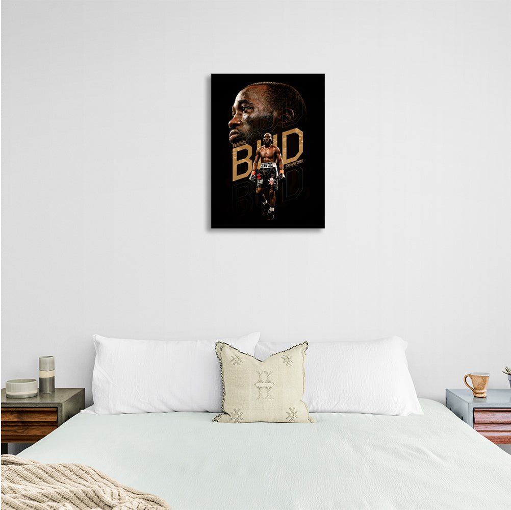 Boxer Terence Crawford Canvas Wall Art Print