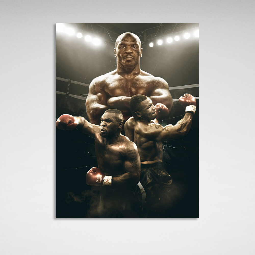 Mike Tyson Canvas Wall Art Print