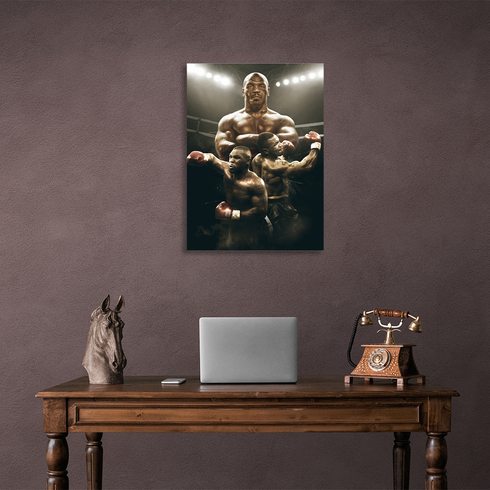 Mike Tyson Canvas Wall Art Print