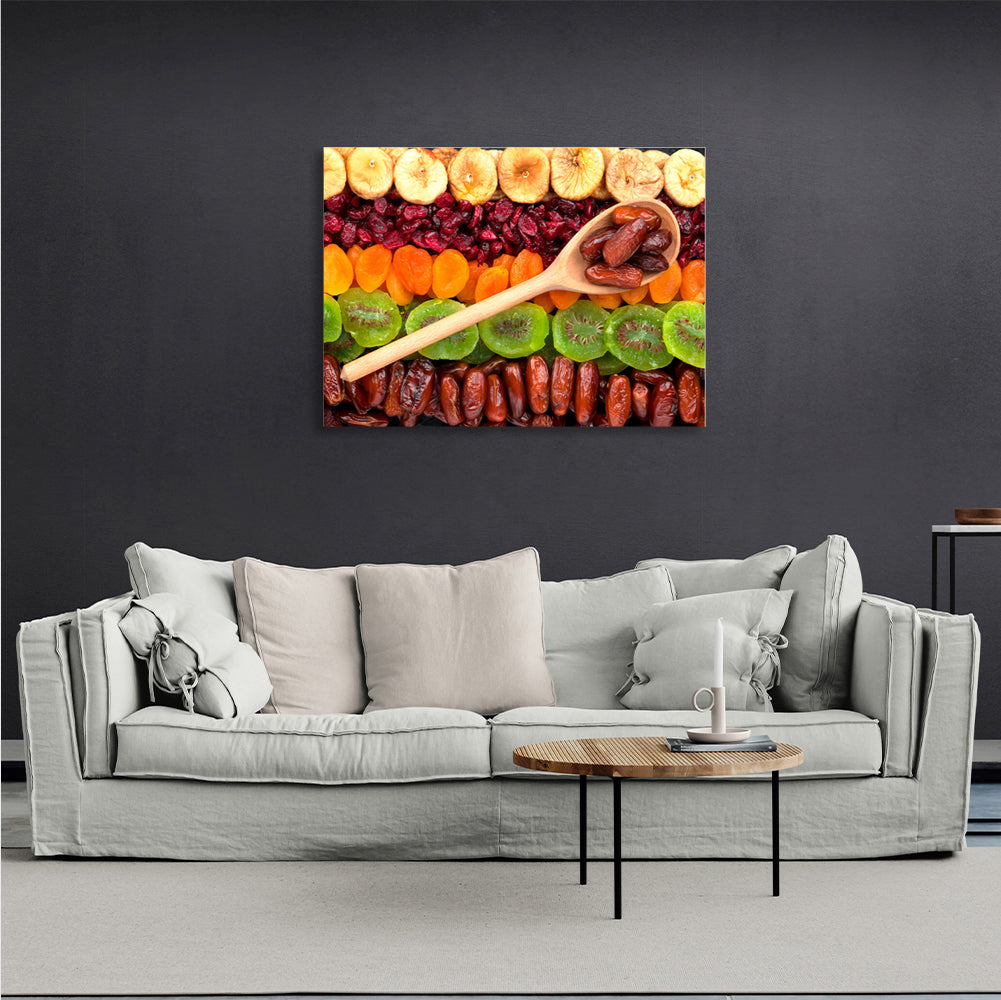 Dried fruits Canvas Wall Art Print For Kitchen