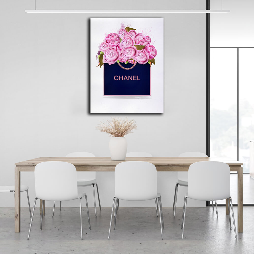 Interior Flower luxury Canvas Wall Art Print