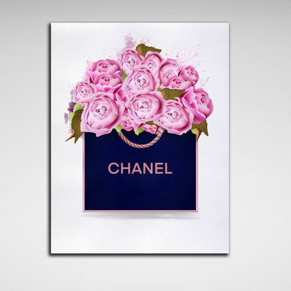 Interior Flower luxury Canvas Wall Art Print